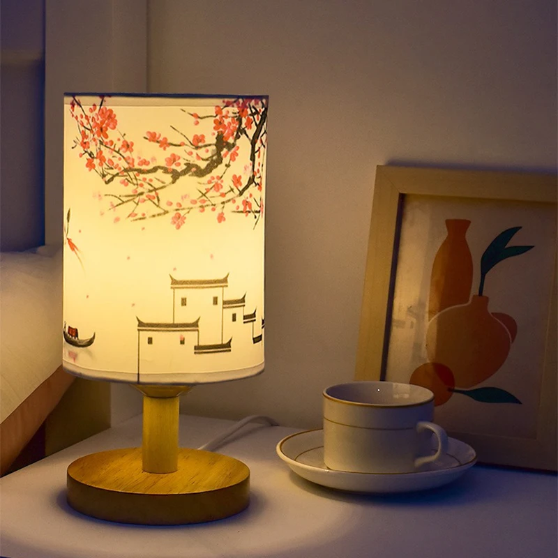 Desk Setup White - Lampu Meja LED Dekorasi Meja Bunga