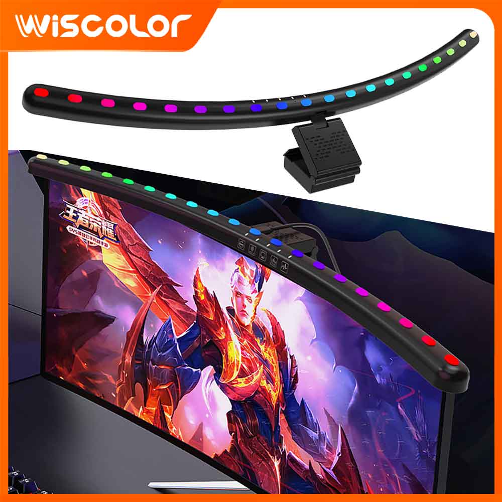 Setup Desk Monitor - Lampu LED RGB Smart Wifi untuk