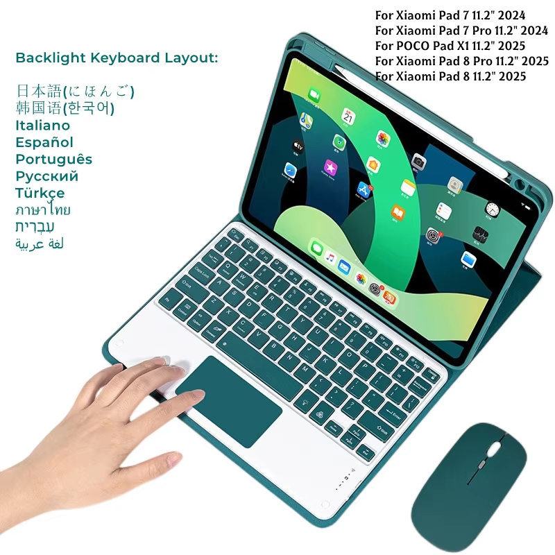 Desk Setup Keyboard - Casing Keyboard Backlight Mouse untuk Xiaomi