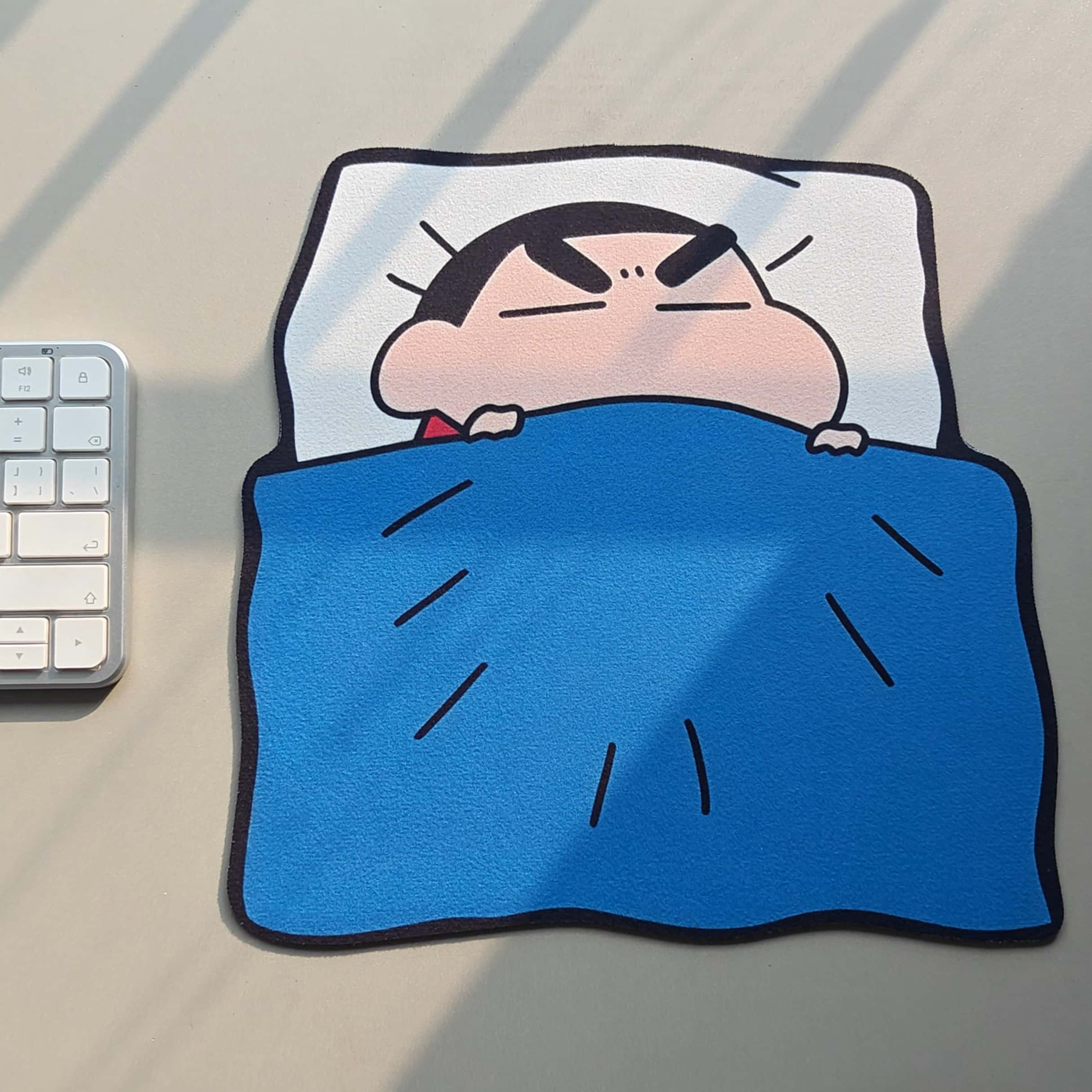 Desk Setup Cute - Alas Mouse Crayon Shinchan Lucu, Alas