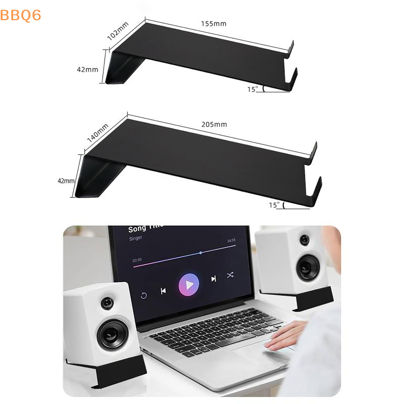 Desk Setup Speakers - *1 buah dudukan speaker desktop logam