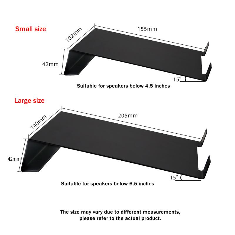 Desk Setup Speakers - Penyangga Speaker Desktop Heavy Duty MR5BT,