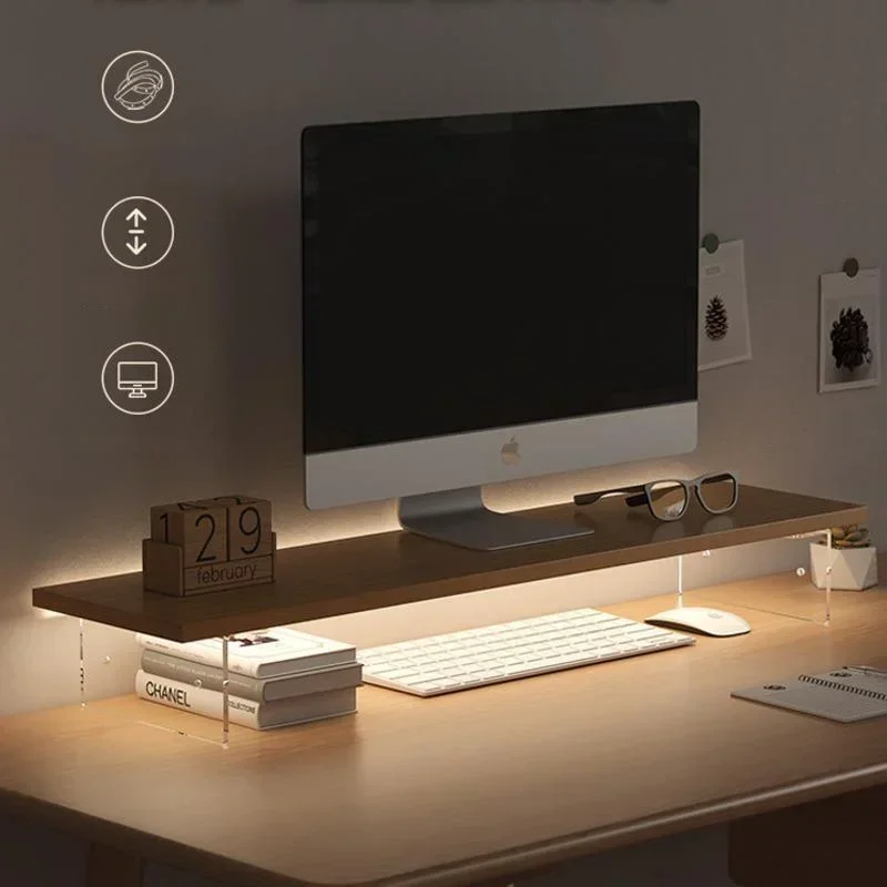 Desk Setup For Laptop - Monitor komputer meja rendah layar Desktop