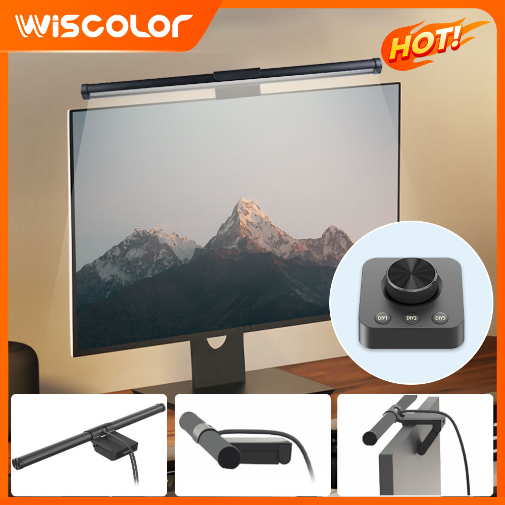 Setup Desk Monitor - Lampu RGB untuk Monitor, Dekorasi, Lampu
