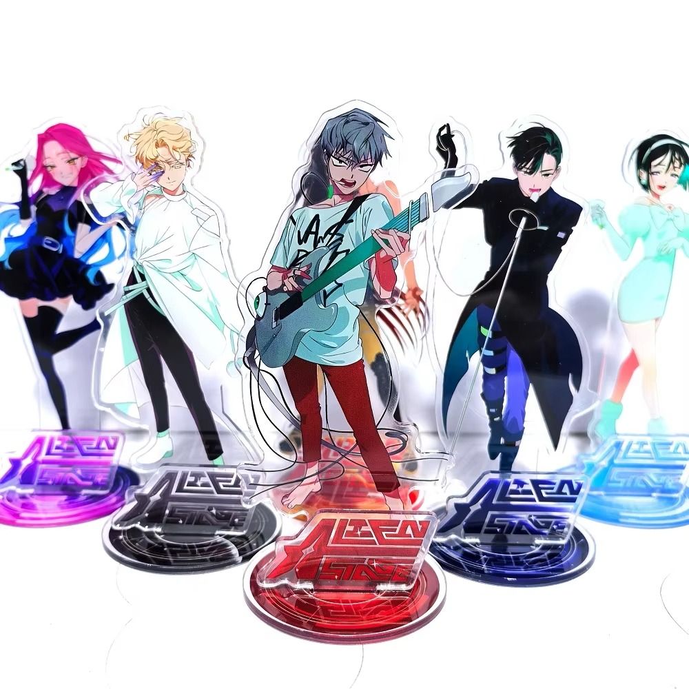 Desk Setup Kawaii - Stand Akrilik Alien Kawaii Luka Mizi