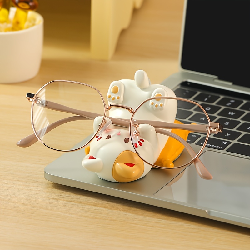 Desk Setup Cute - Penyangga Ponsel Resin Bentuk Kucing yang