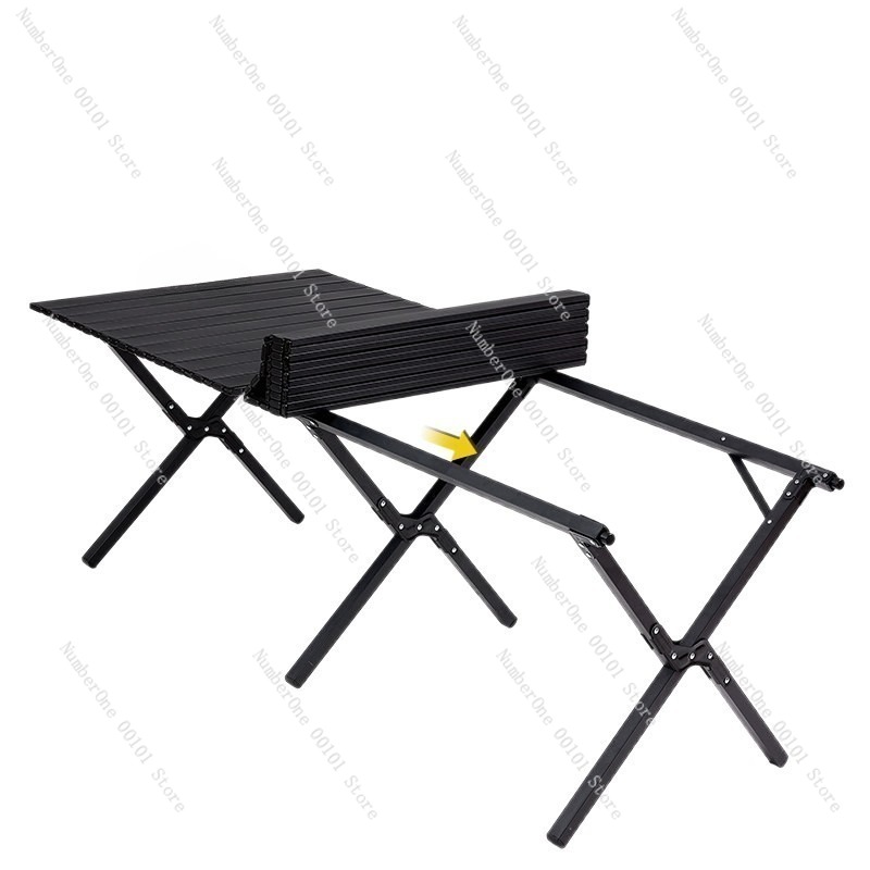 Desk Setup Table - Set Meja dan Kursi Lipat Portabel