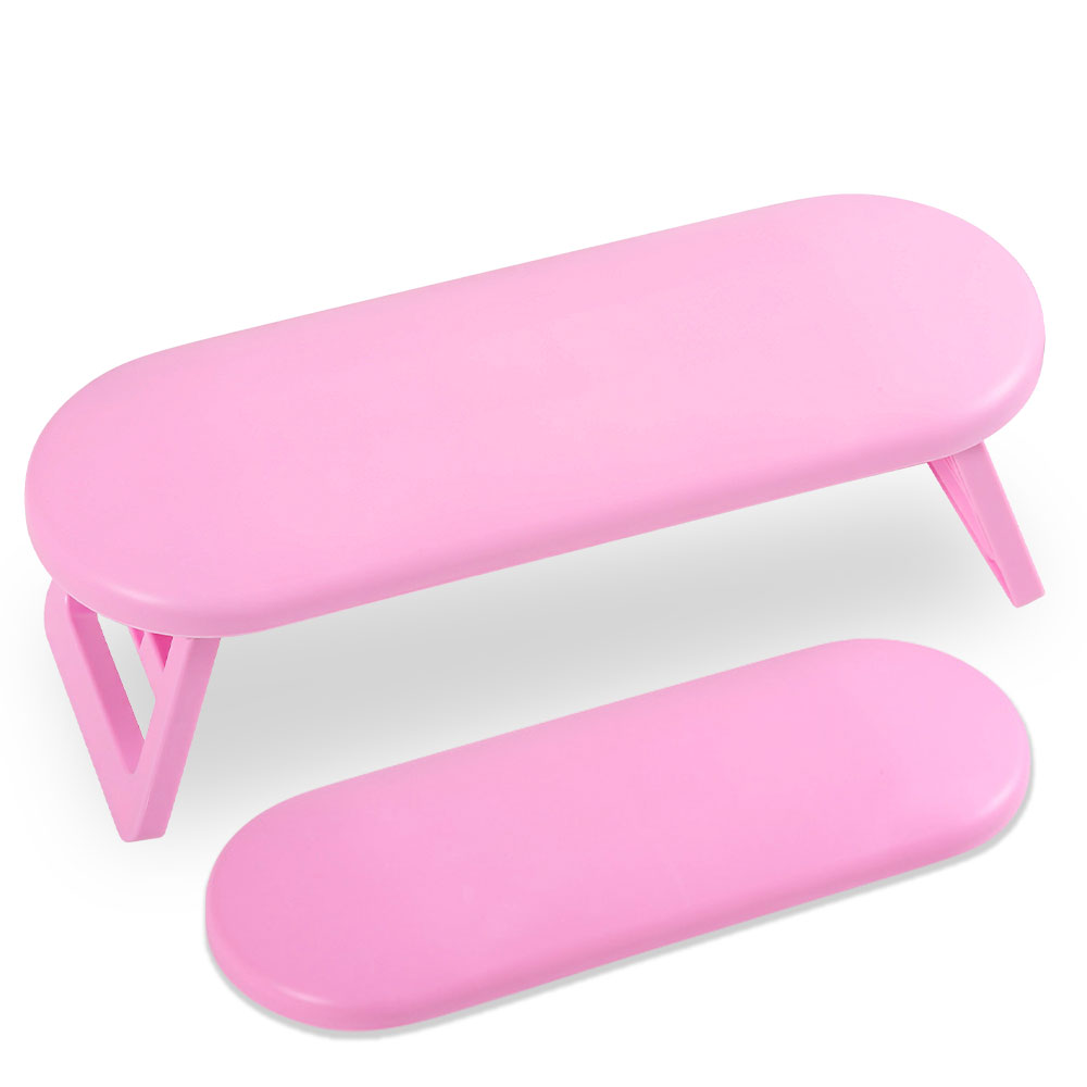 Desk Setup White - Bantal tangan desain portabel merah muda/putih
