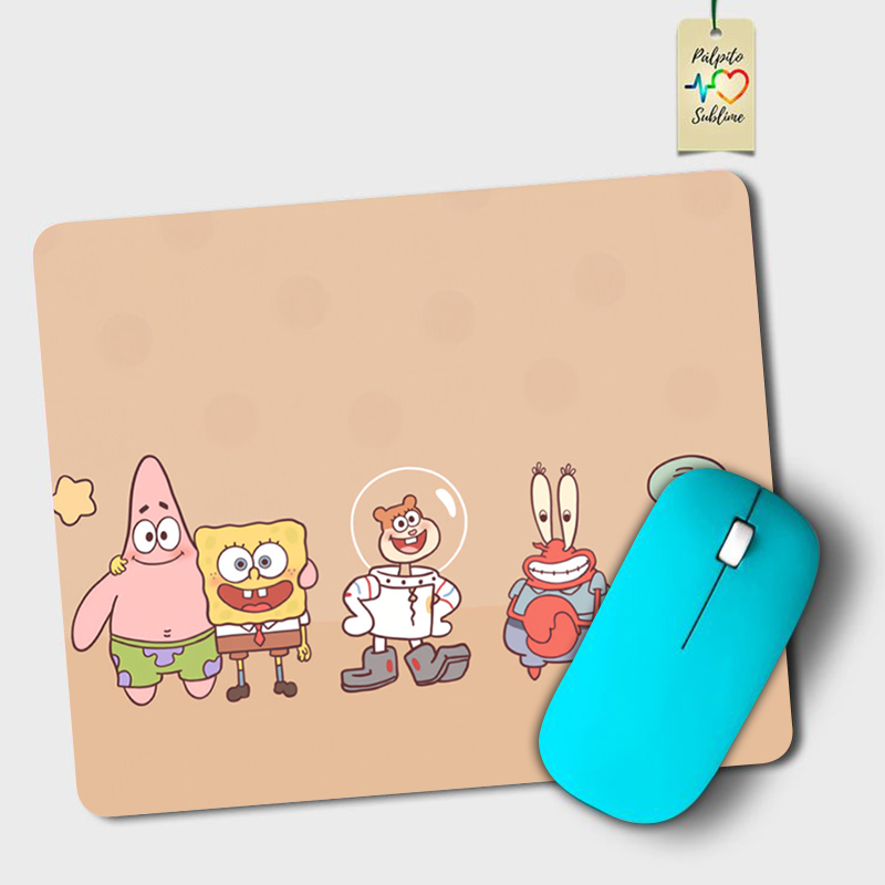 Desk Setup Cute - Alas Mouse SpongeBob SquarePants Anti-Selip Alas