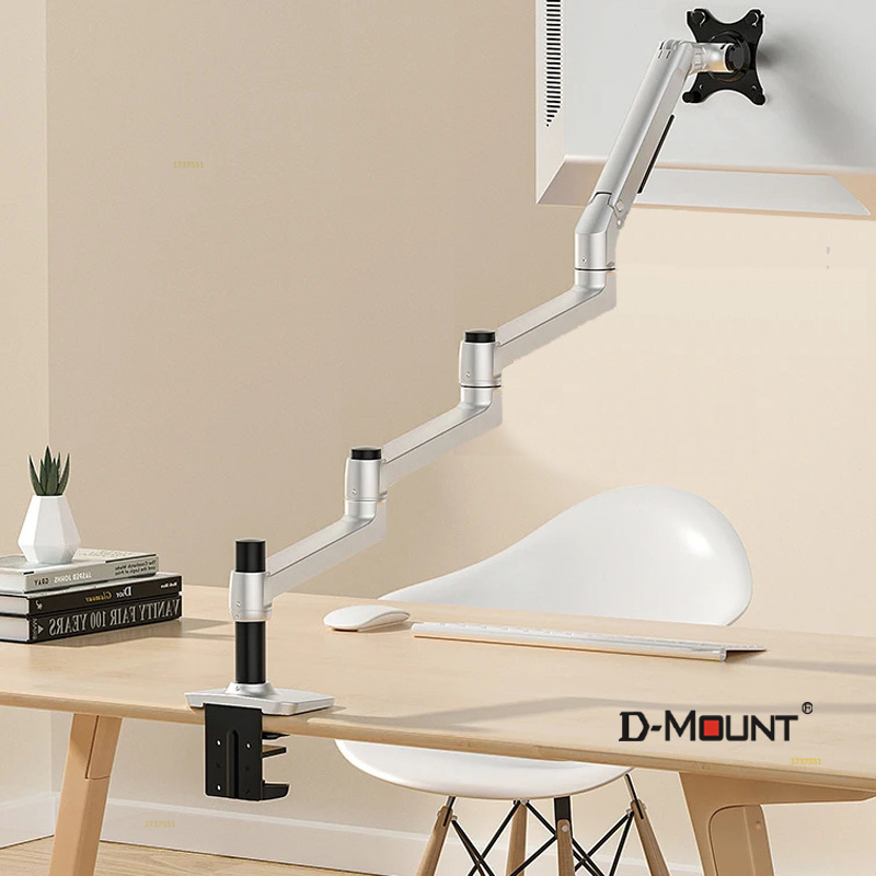 Desk Setup Monitor Arm - (1098mm) DL-8014 Penjepit Lengan Ekstra Panjang