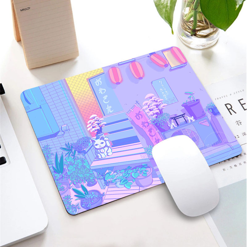Desk Setup Girly - Alas Mouse Kecil Alas Mouse Gamer
