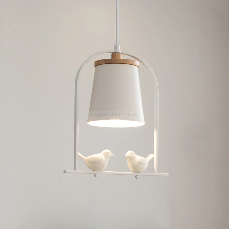 Desk Setup White - Lampu Liontin Minimalis Nordic Restoran Modern