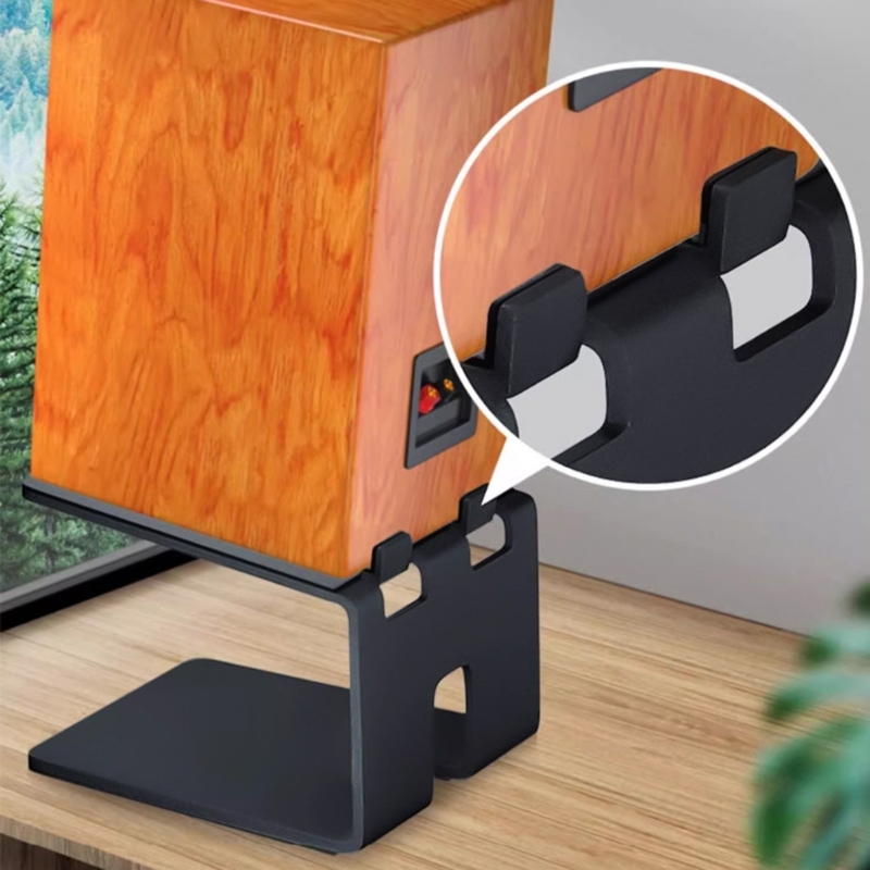 Desk Setup With Speakers - 1pcs Penyangga Speaker Desktop untuk Rak