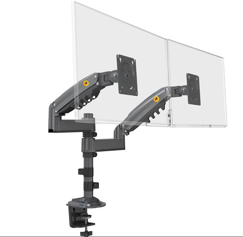Desk Setup Monitor Arm - NB H180 Penyangga Meja Monitor Ganda