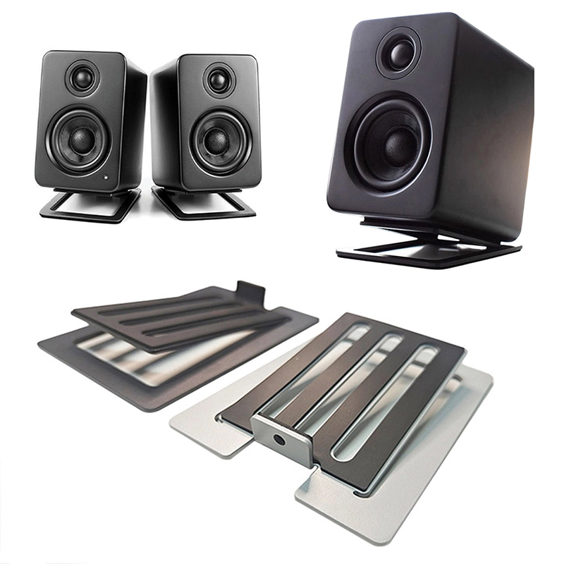 Desk Setup Speakers - 〔CCA12〕1 Pasang Dudukan Speaker Desktop Meningkatkan