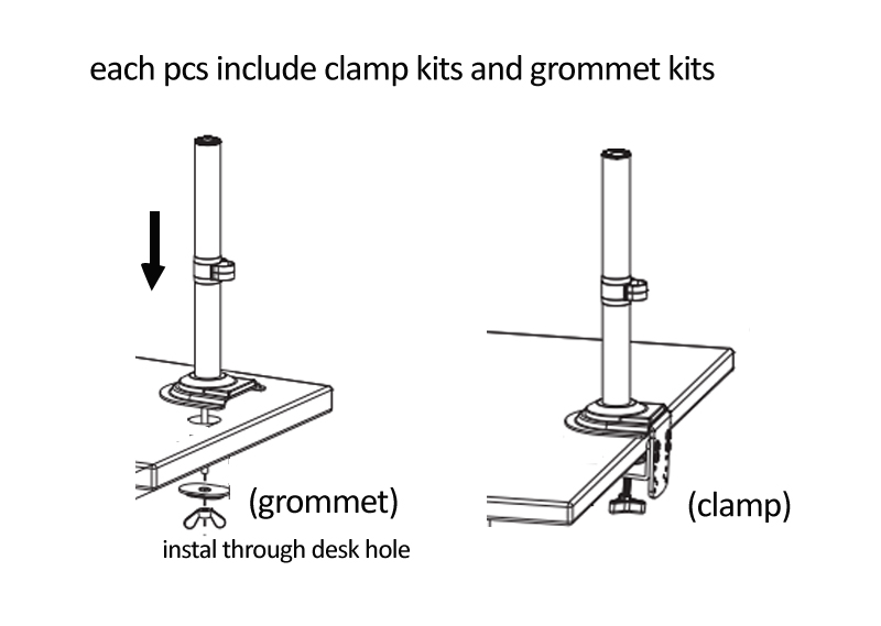 Penyangga Monitor LCD TV NB H1 - Desk Setup Monitor Arm ulasan dan harga