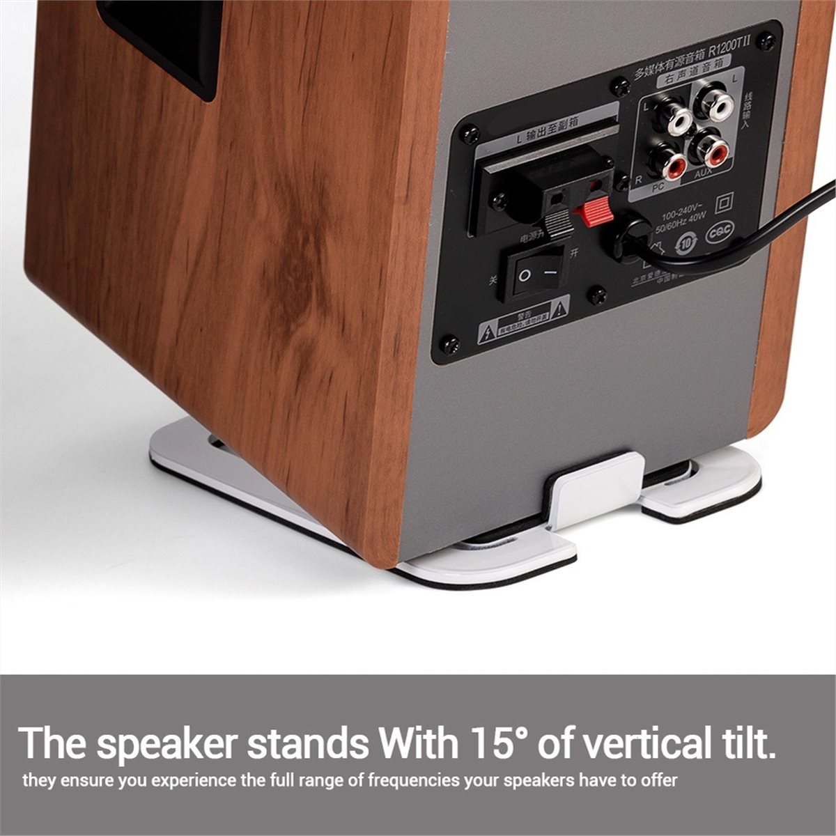 2 Buah Dudukan Speaker Desktop - Desk Setup With Speakers ulasan dan harga