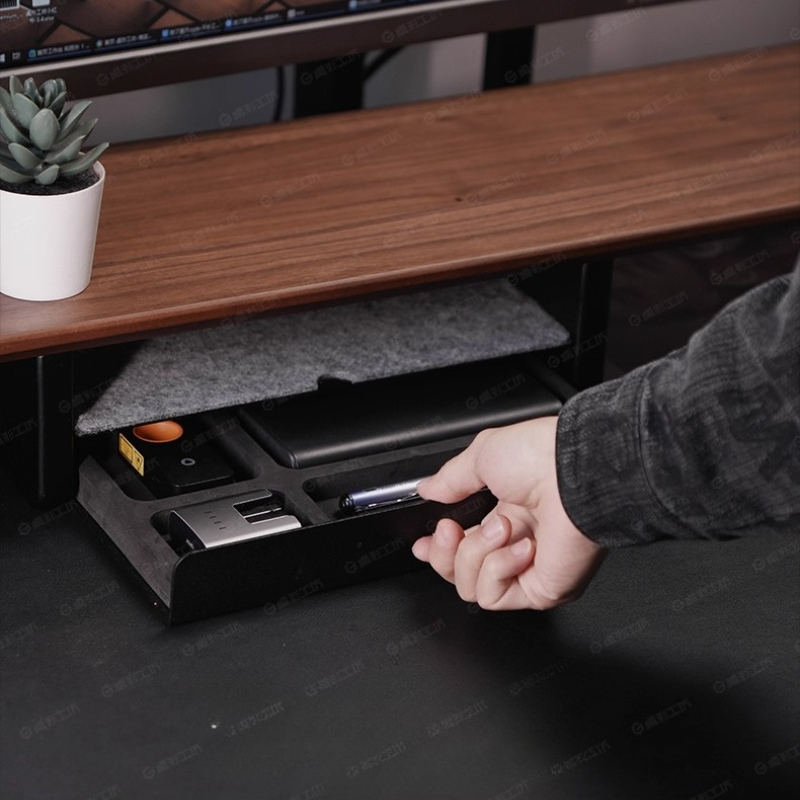 Rak Monitor dengan Laci Penyim - Setup Desk Monitor ulasan dan harga