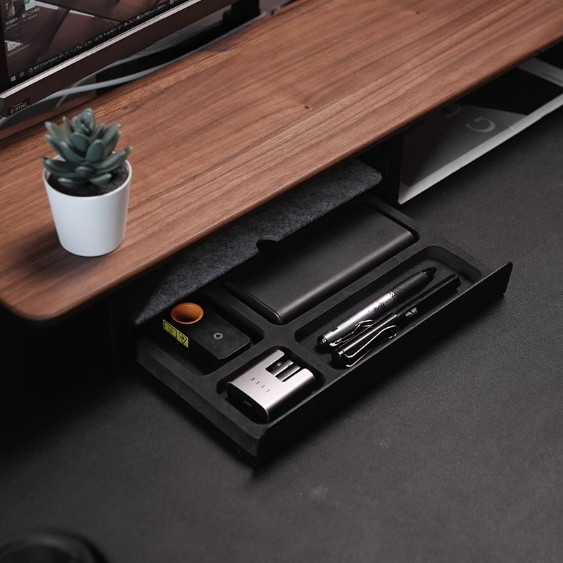 Rak Monitor dengan Laci Penyim - Setup Desk Monitor ulasan dan harga