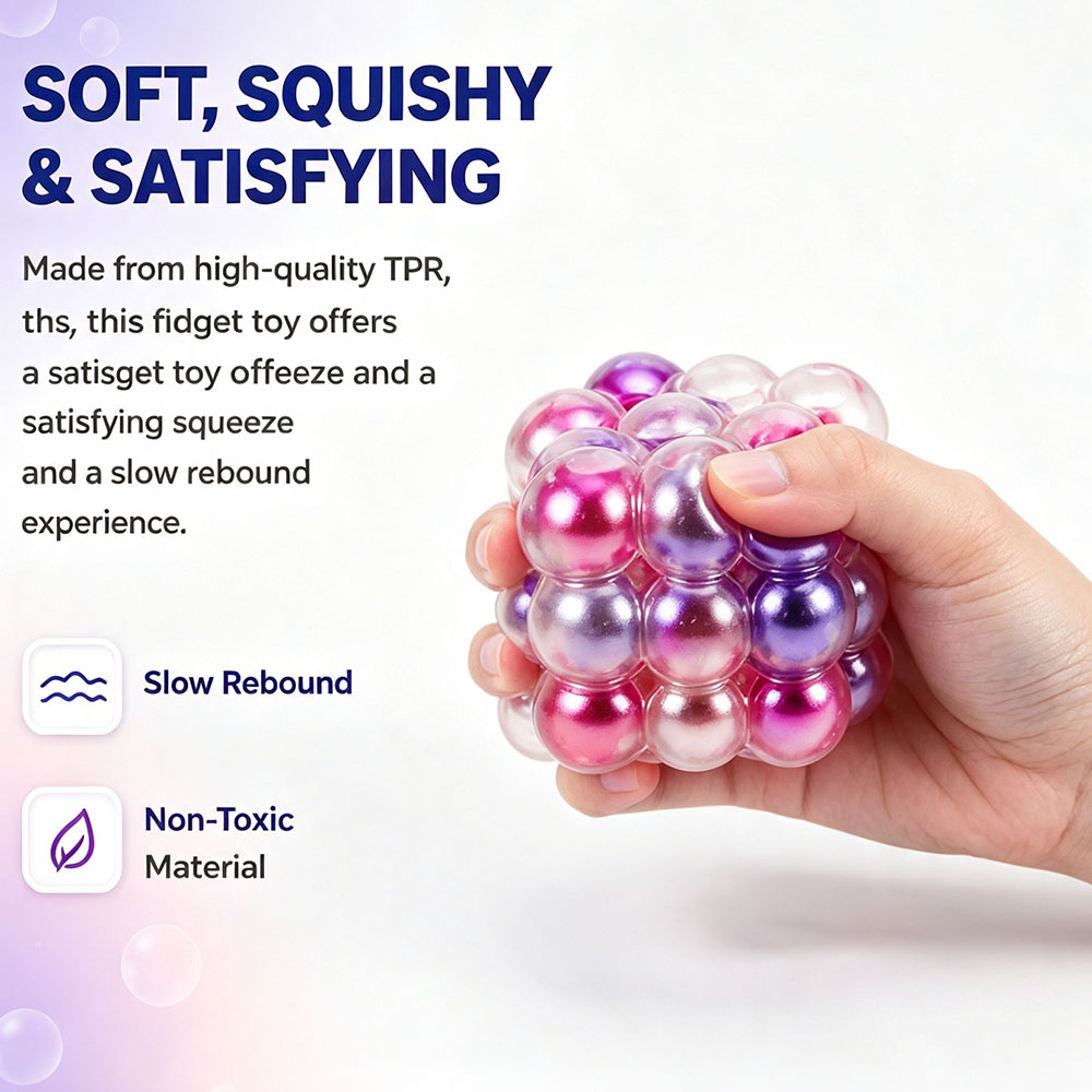 Bola Mutiara ASMR Bersuara Kre - Desk Setup Gadgets ulasan dan harga