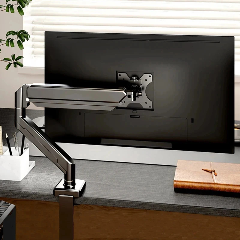 Dudukan Monitor Tunggal 14-32  - Desk Setup Monitor Arm ulasan dan harga