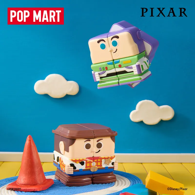 POP MART PIXAR POP CUBE CUBIEC - Desk Setup Kawaii ulasan dan harga