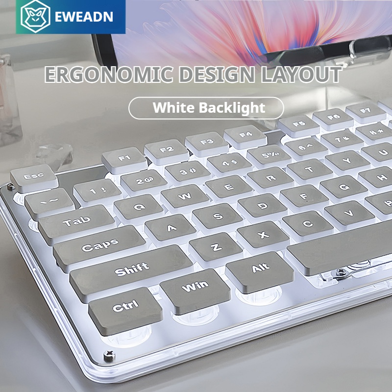 EWEADN V3 Set Keyboard dan Mou - Desk Setup Keyboard ulasan dan harga