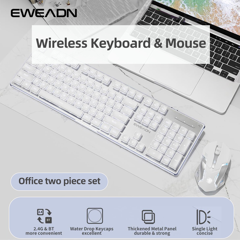 EWEADN V3 Set Keyboard dan Mou - Desk Setup Keyboard ulasan dan harga