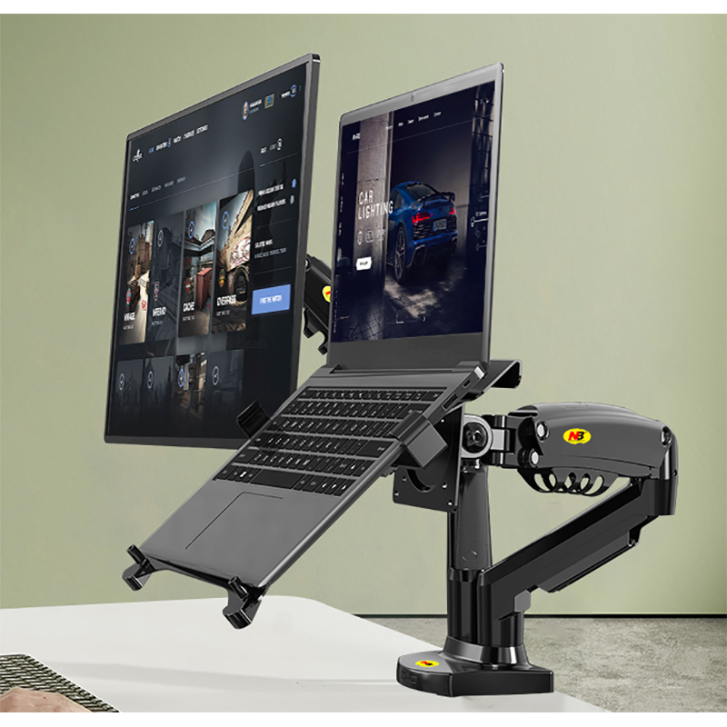 Desktop NB F160 + FP-2 Gas Mus - Desk Setup Monitor Arm ulasan dan harga