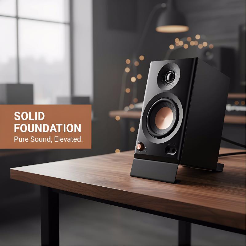 Penyangga Speaker Desktop Heav - Desk Setup Speakers ulasan dan harga