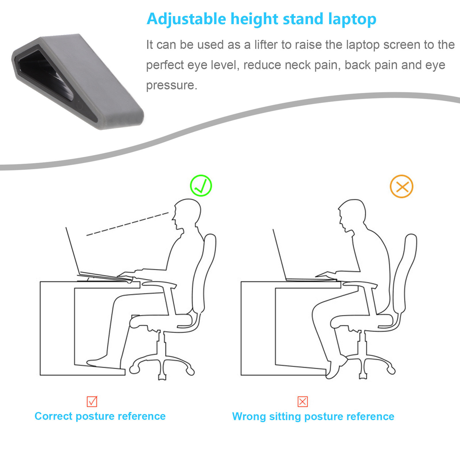 2Pcs Penyangga Laptop Notebook - Desk Setup For Laptop ulasan dan harga