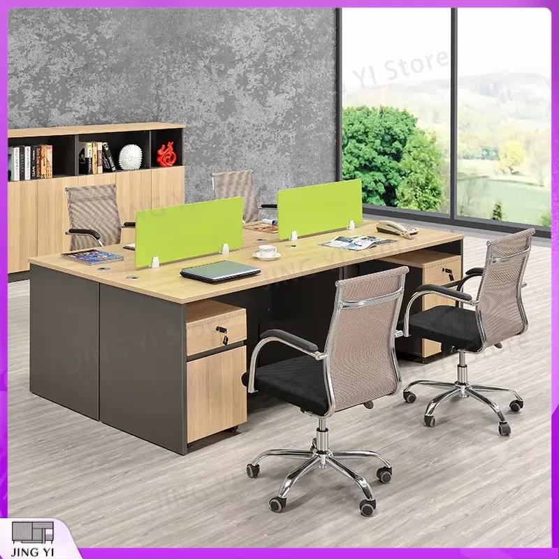 Meja Kerja Kantor Modern yang  - Desk Setup Studio ulasan dan harga