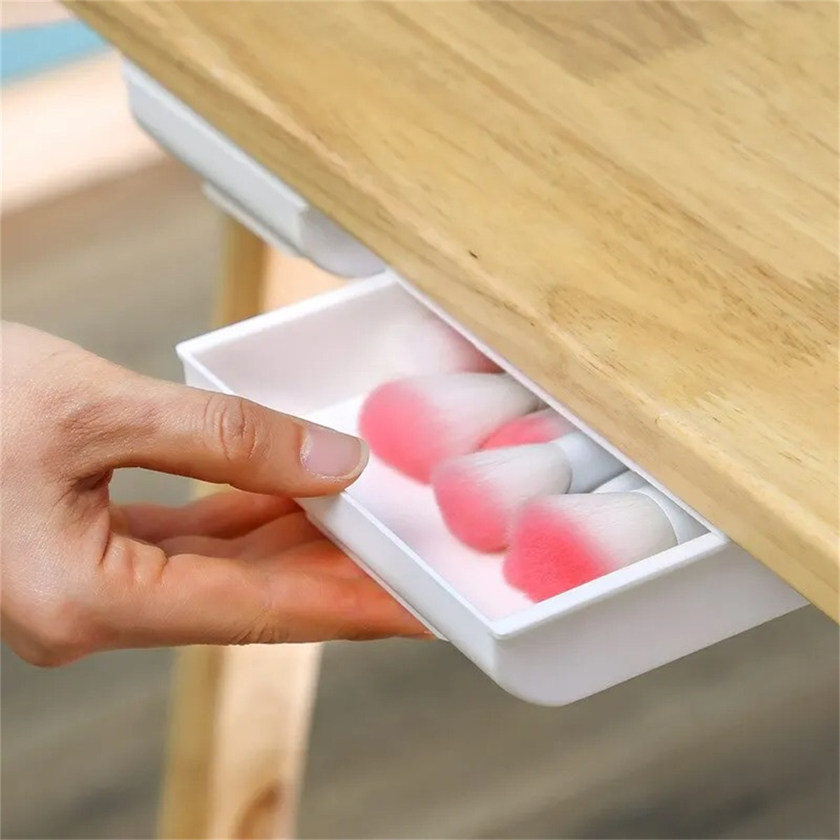1 Buah Kotak Laci Penyimpanan  - Desk Setup White ulasan dan harga