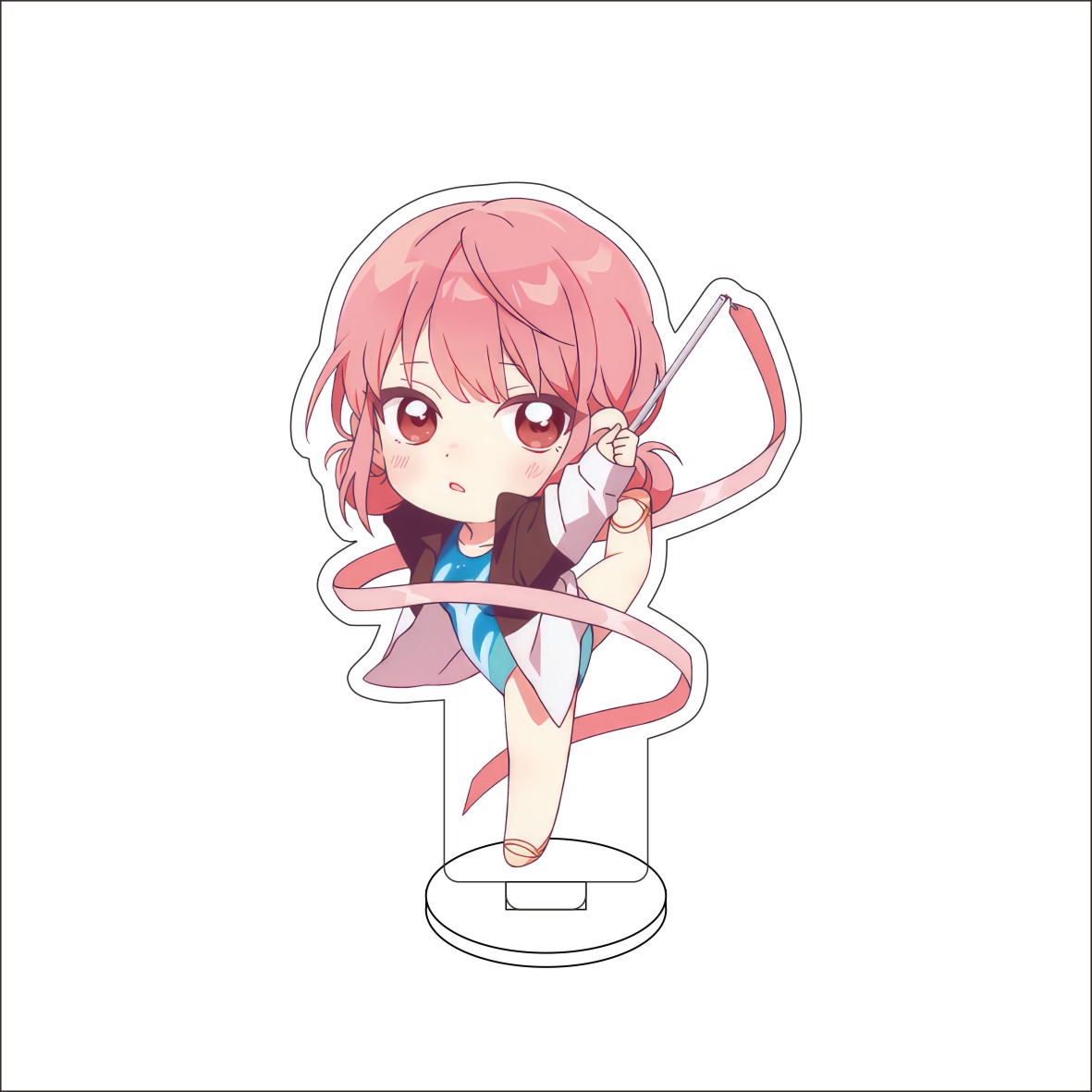 10CM Anime Kotak Biru Gambar B - Desk Setup Cute ulasan dan harga
