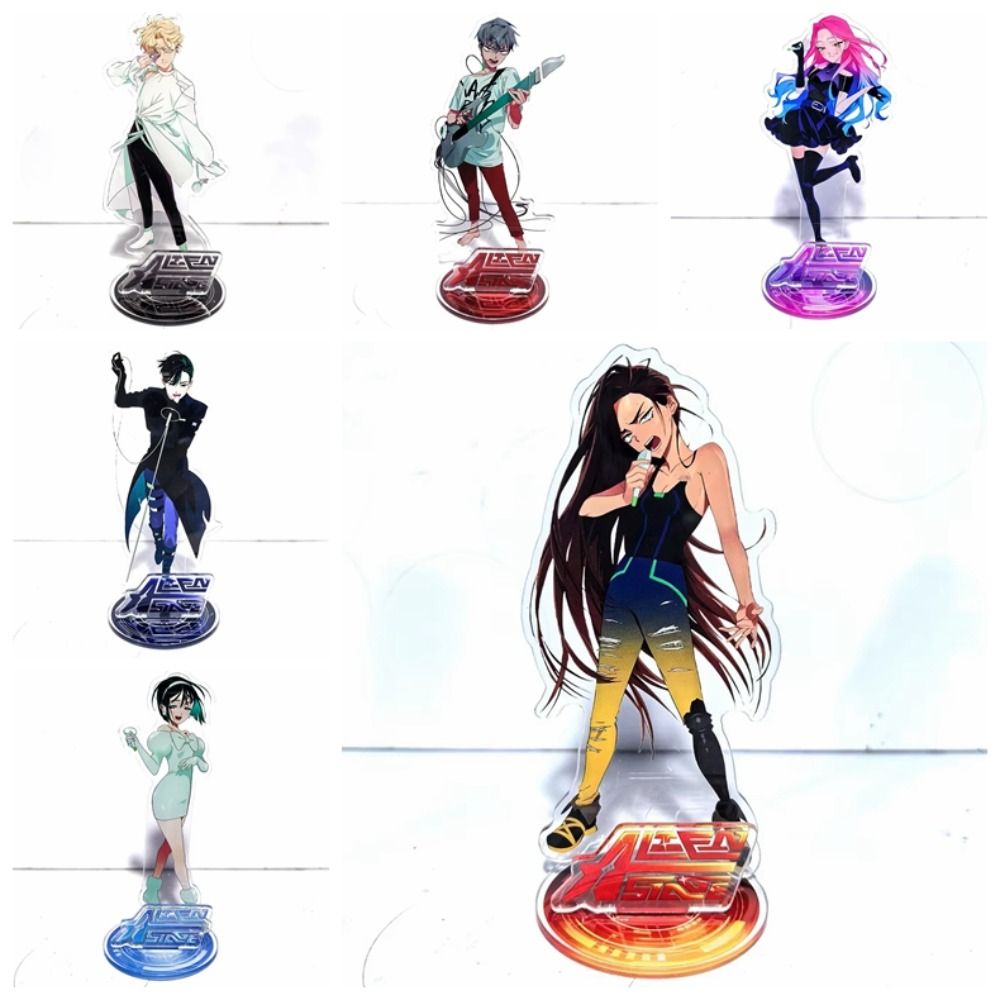 Stand Akrilik Alien Kawaii Luk - Desk Setup Kawaii ulasan dan harga