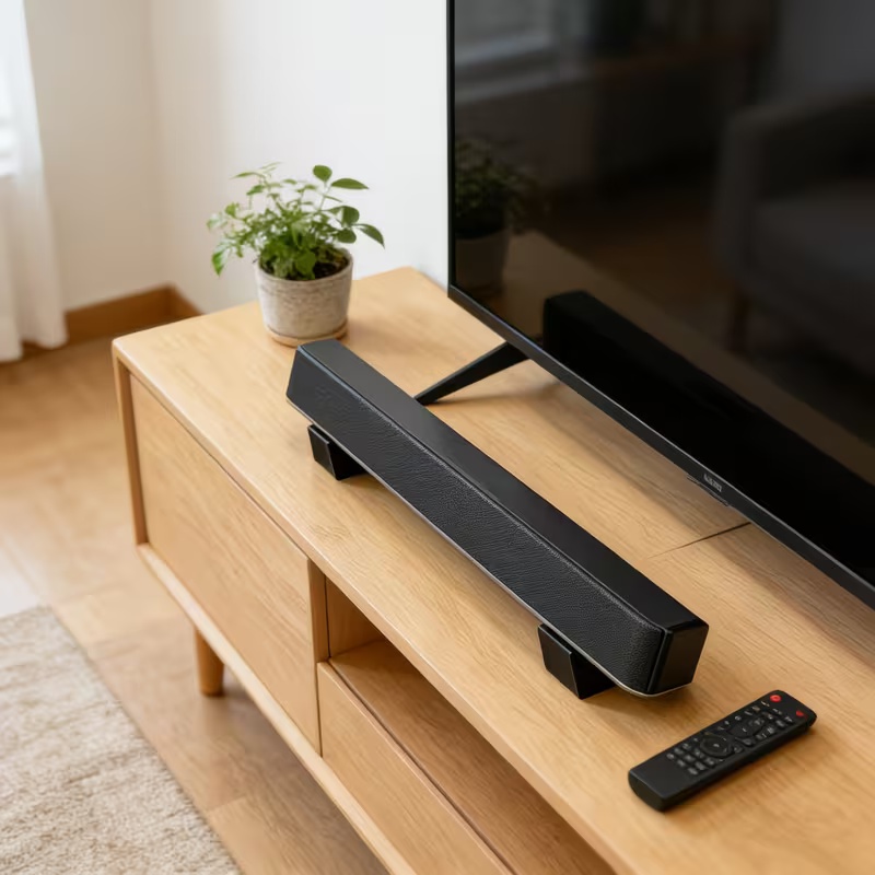 2 Buah Alas Dudukan SoundBar U - Desk Setup Speakers ulasan dan harga