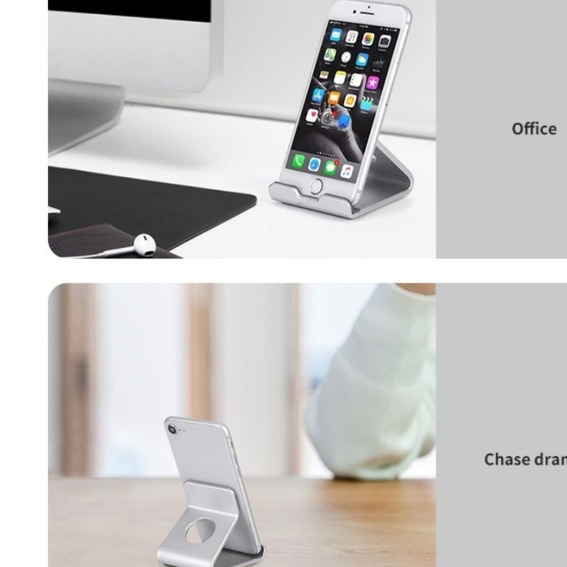 Penyangga Ponsel Desktop Logam - Desk Setup Table ulasan dan harga