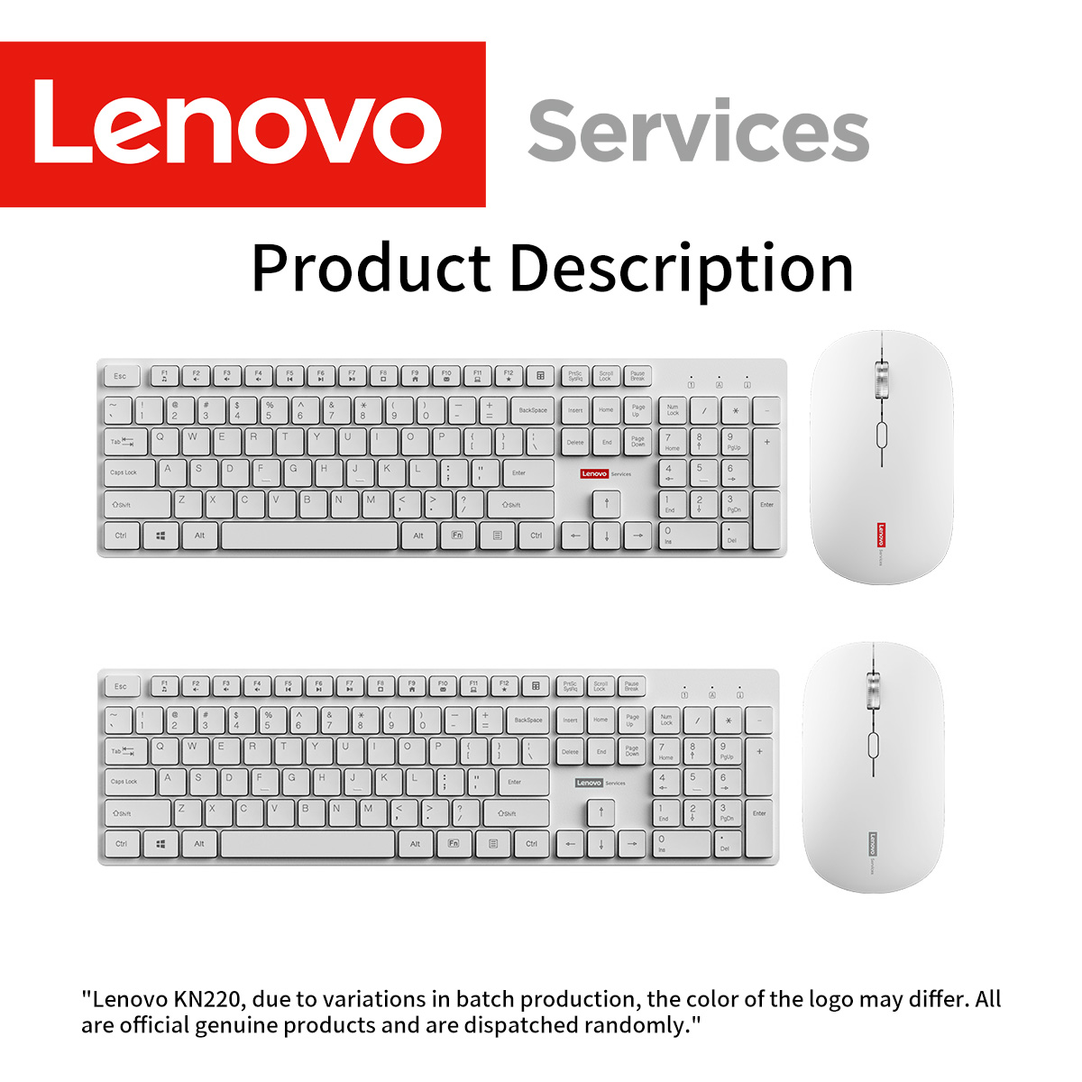 Lenovo KN220 Silent 2.4G Wirel - Desk Setup Keyboard ulasan dan harga