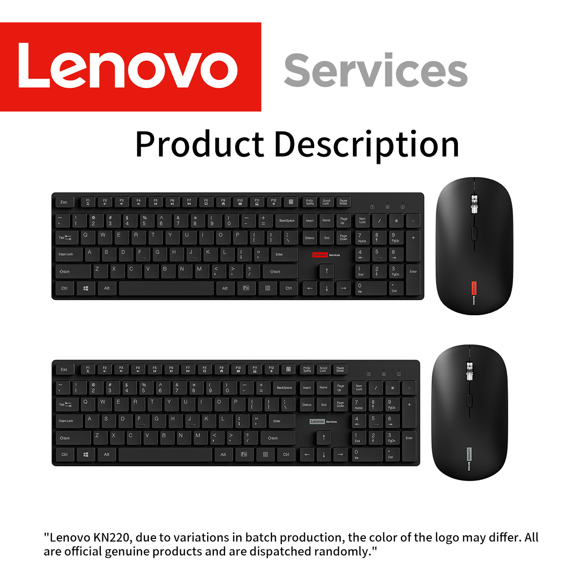 Lenovo KN220 Silent 2.4G Wirel - Desk Setup Keyboard ulasan dan harga