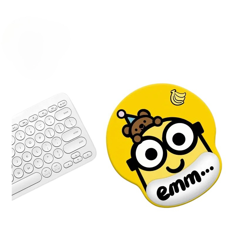 Alas Mouse Silikon Motif Minio - Desk Setup Cute ulasan dan harga