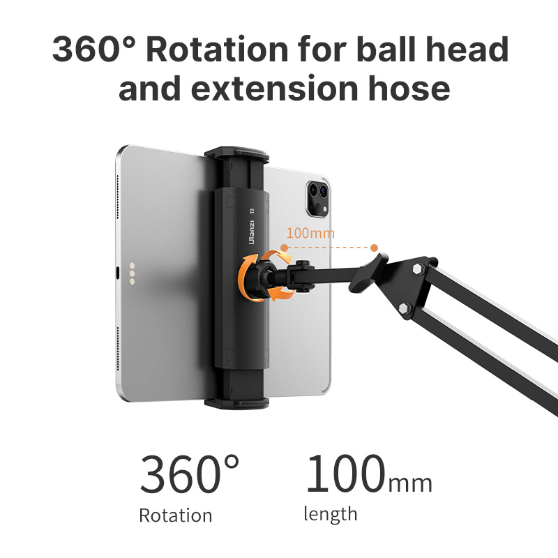 Ulanzi T2 Metal 360 ° Lengan P - Desk Setup Monitor Arm ulasan dan harga