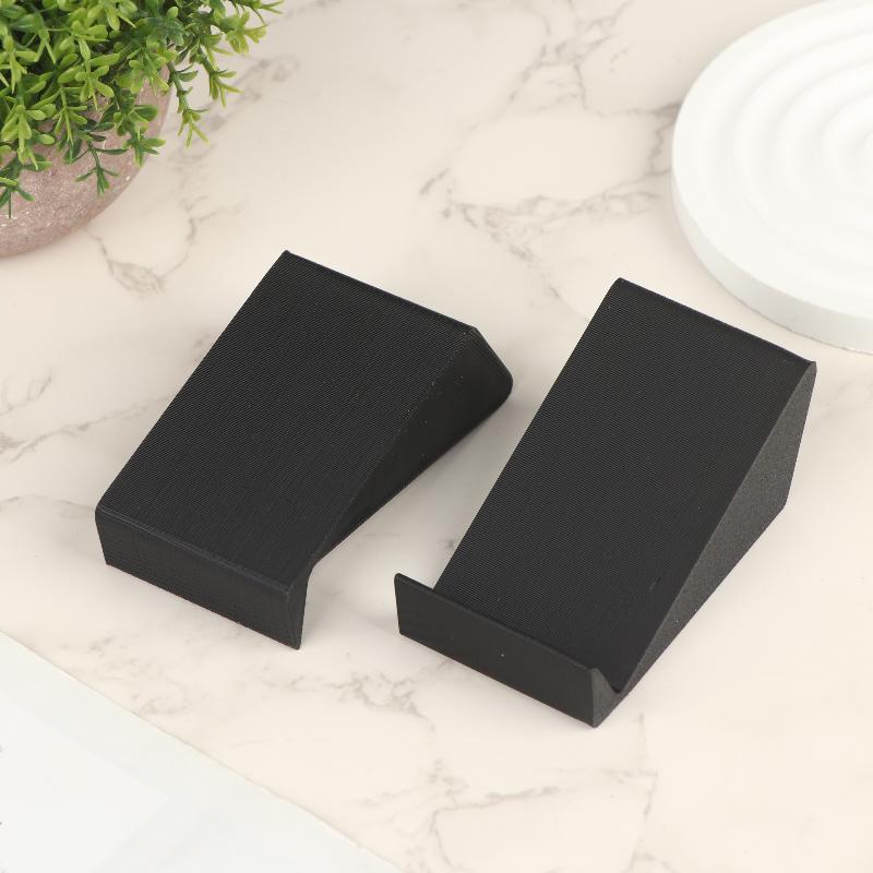 2 Buah Alas Dudukan Soundbar U - Desk Setup Speakers ulasan dan harga