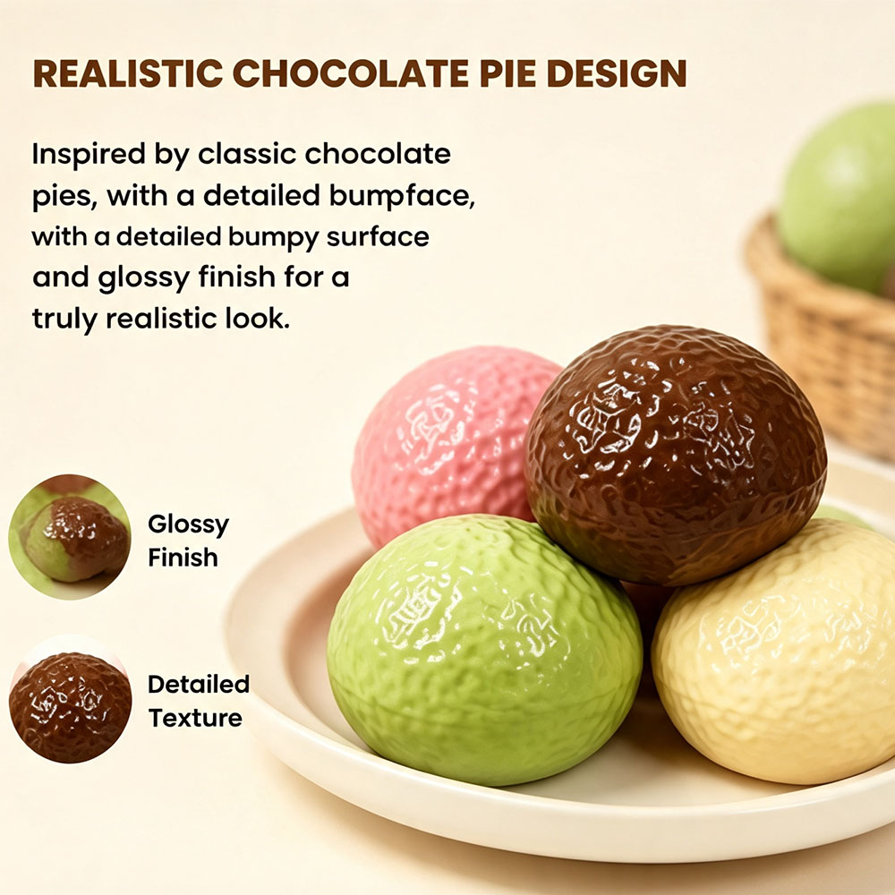 Blok Bola Pie Cokelat Renyah B - Desk Setup Gadgets ulasan dan harga
