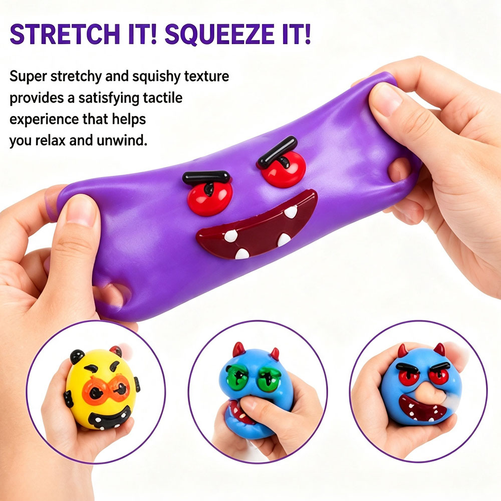ASMR Tactile Squeeze Prop Anji - Desk Setup Gadgets ulasan dan harga