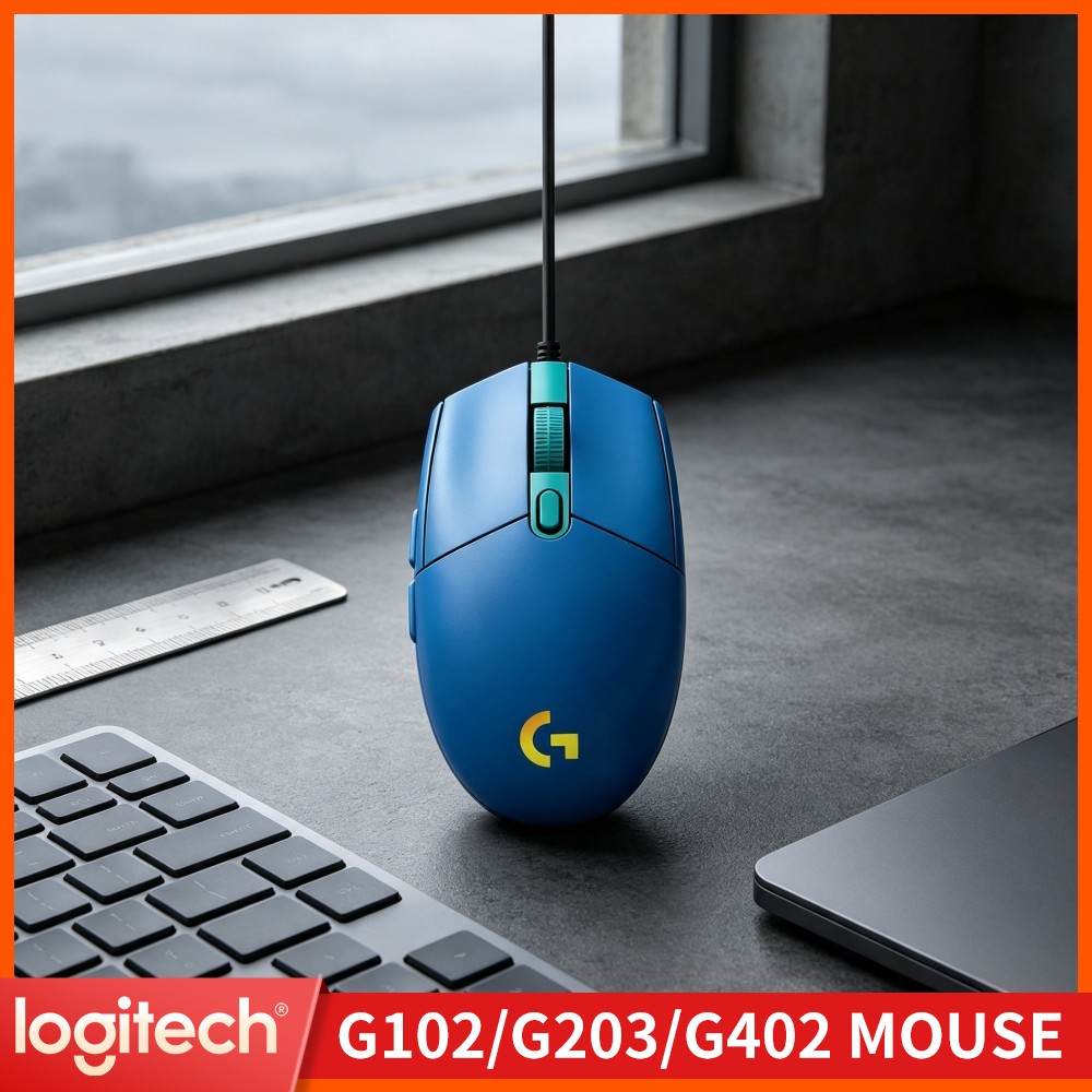 Logitech G203 Mouse Gaming Ber - Logitech Mouse G203 ulasan dan harga