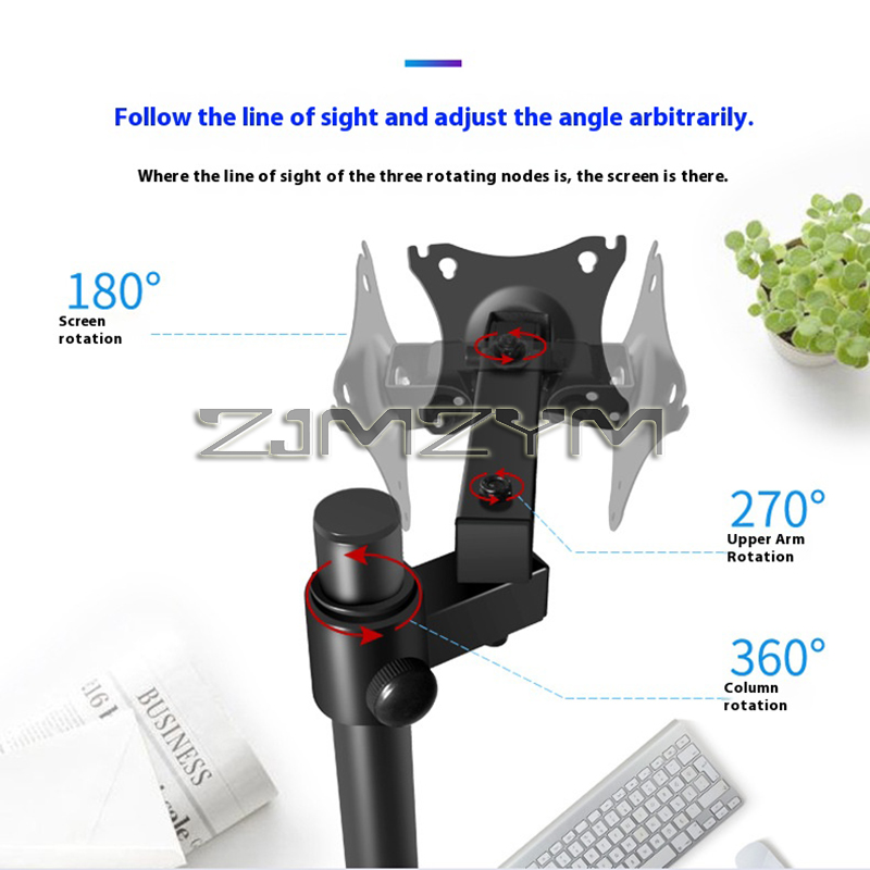 Braket Monitor Tunggal Layar 1 - Desk Setup Monitor Arm ulasan dan harga