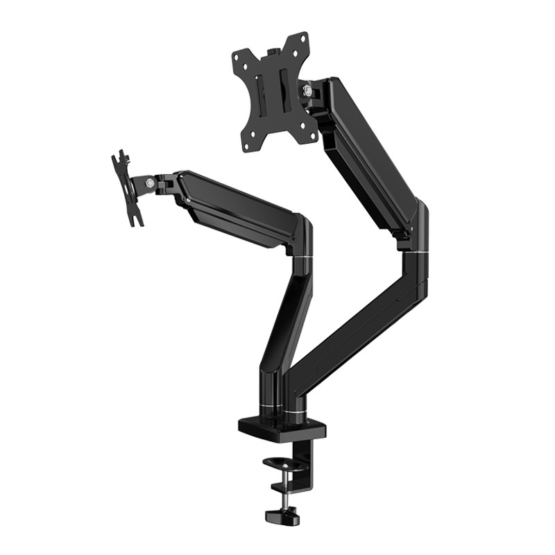 Sandaran lengan Monitor ganda  - Desk Setup Monitor Arm ulasan dan harga