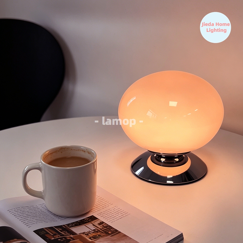 Lampu Meja Kaca Globe Putih Me - Desk Setup White ulasan dan harga