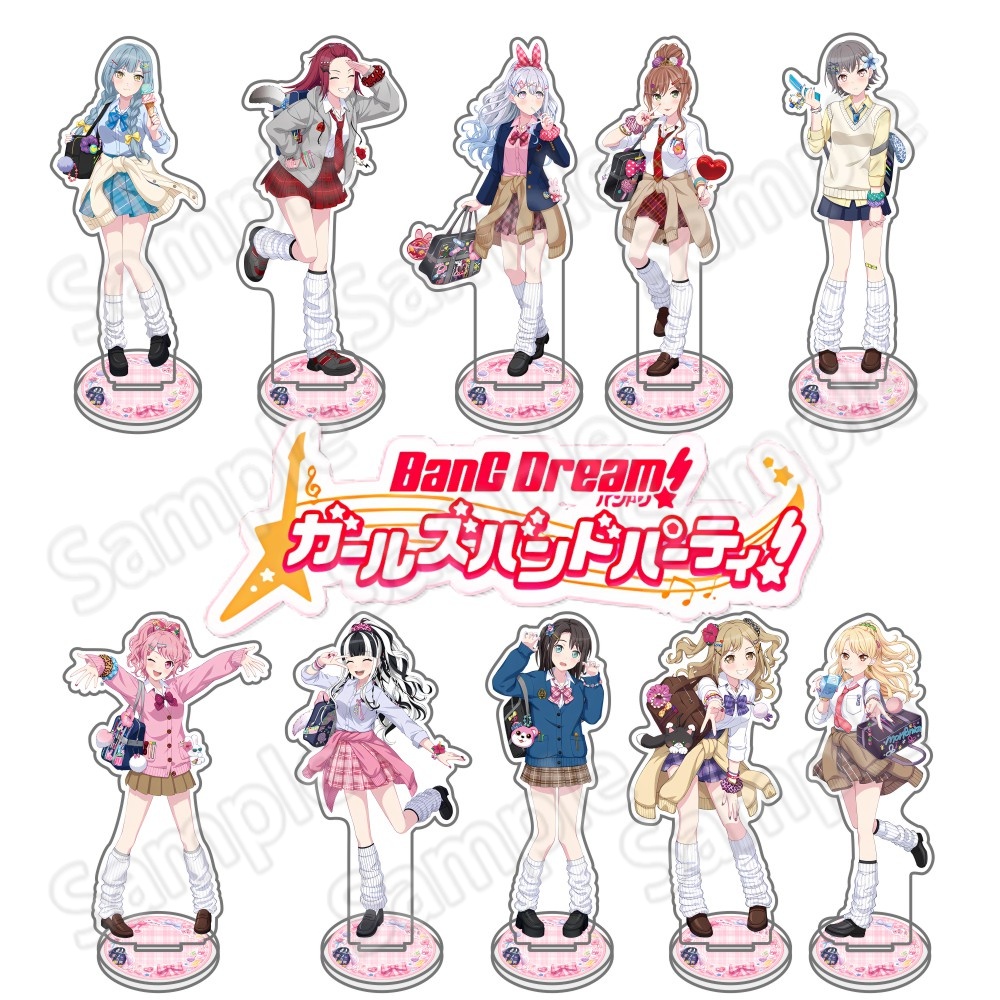 HOT BanG Dream! Gaun Putih Bun - Desk Setup White ulasan dan harga