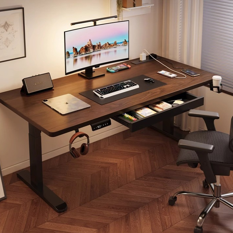 Meja Kerja Elektrik Modern Ber - Setup Desk Monitor ulasan dan harga